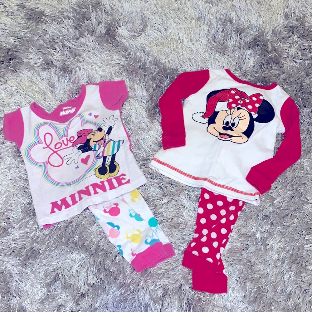 Minnie Mouse pajama bundle